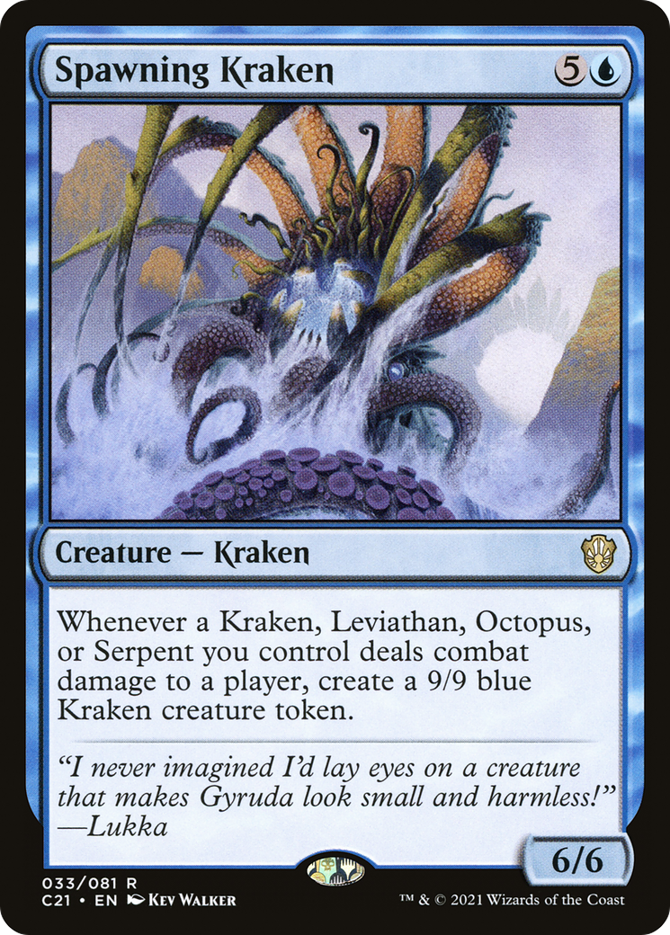 Spawning Kraken (C21-033) [Commander 2021]