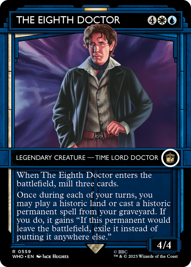 The Eighth Doctor (WHO-559) [Doctor Who]: (Showcase) (Borderless) Foil