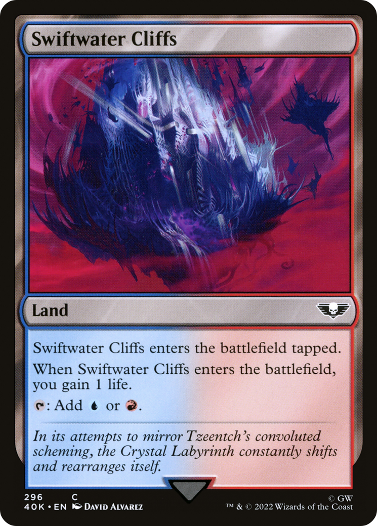 Swiftwater Cliffs (40K-296) [Warhammer 40,000 Commander]
