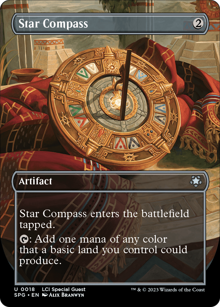 Star Compass (SPG-018) [Special Guests] (Borderless) Foil