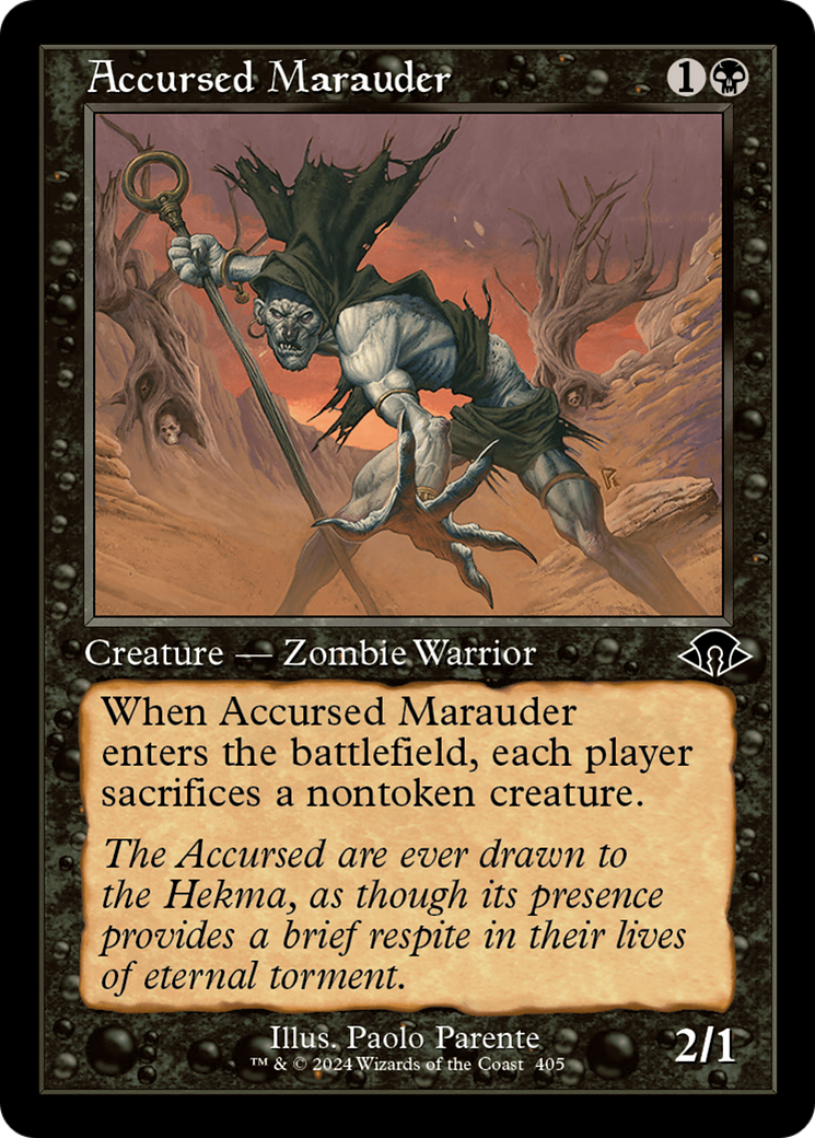 Accursed Marauder (MH3-405) [Modern Horizons 3]
