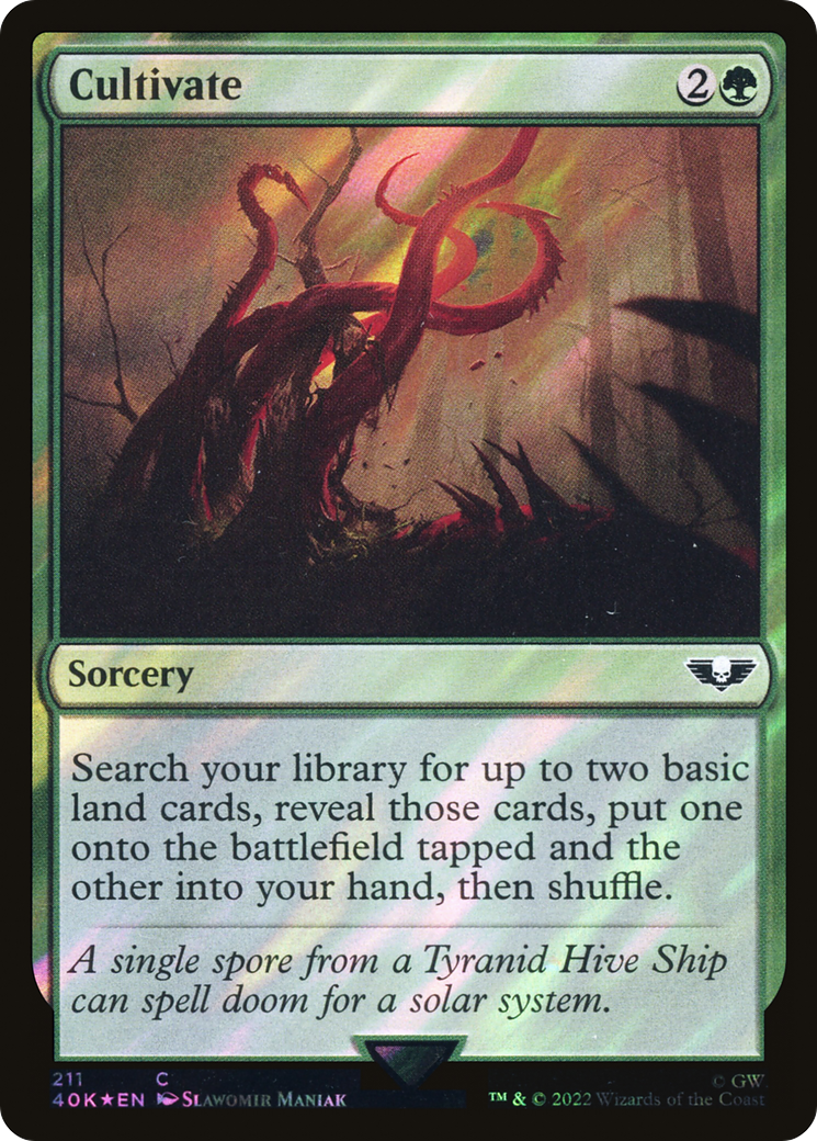 Cultivate (40K-211★) [Warhammer 40,000 Commander] Foil