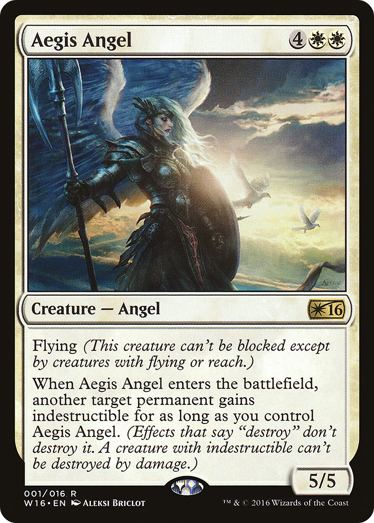 Aegis Angel (W16-001) [Welcome Deck 2016]