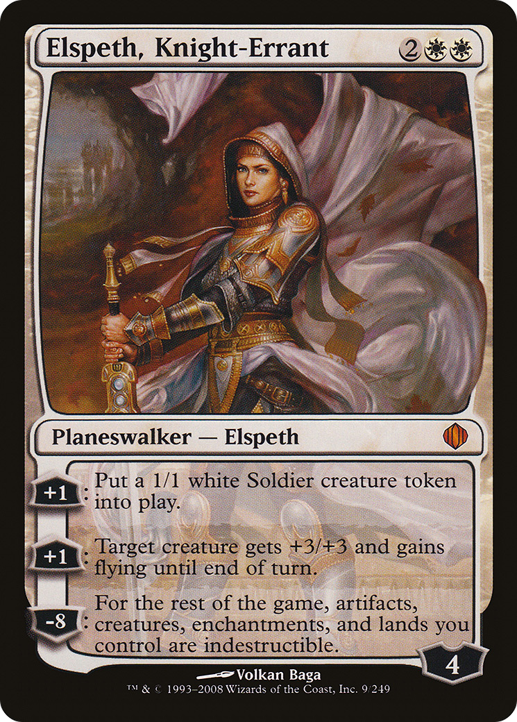 Elspeth, Knight-Errant (ALA-009) [Shards of Alara]