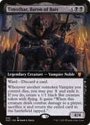 Timothar, Baron of Bats (Extended Art) (VOC-042) [Crimson Vow Commander]