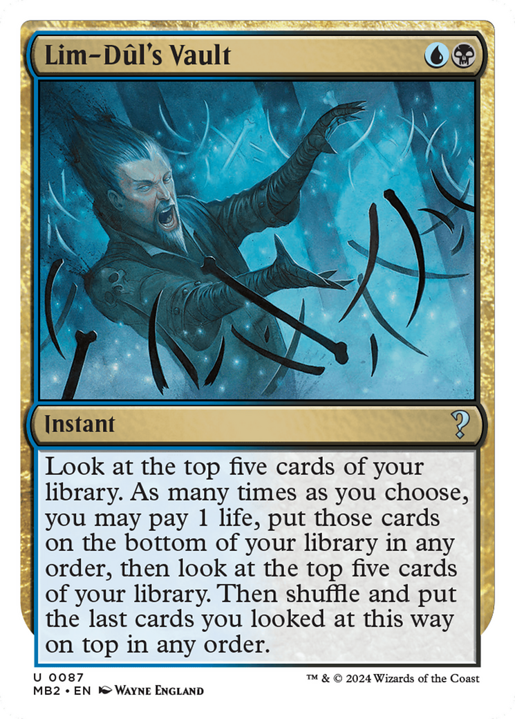 Lim-Dûl's Vault (MB2-087) [Mystery Booster 2]