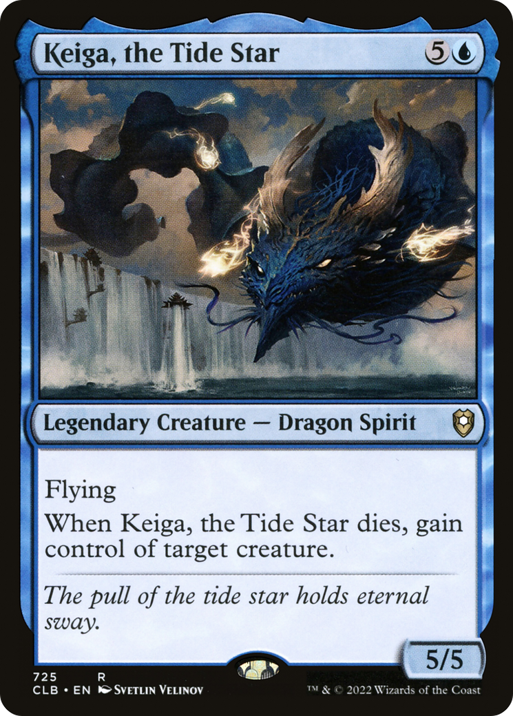 Keiga, the Tide Star (CLB-725) [Commander Legends: Battle for Baldur's Gate]