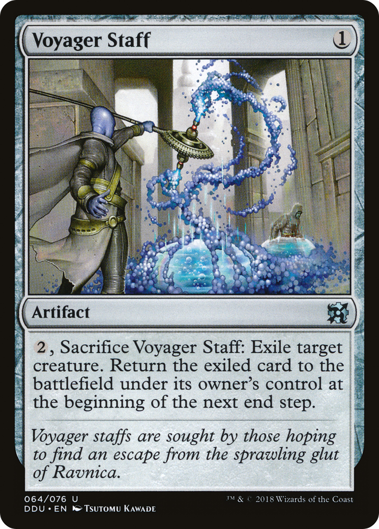 Voyager Staff (DDU-064) [Duel Decks: Elves vs. Inventors]