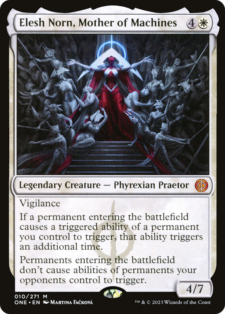 Elesh Norn, Mother of Machines (ONE-010) [Phyrexia: All Will Be One]