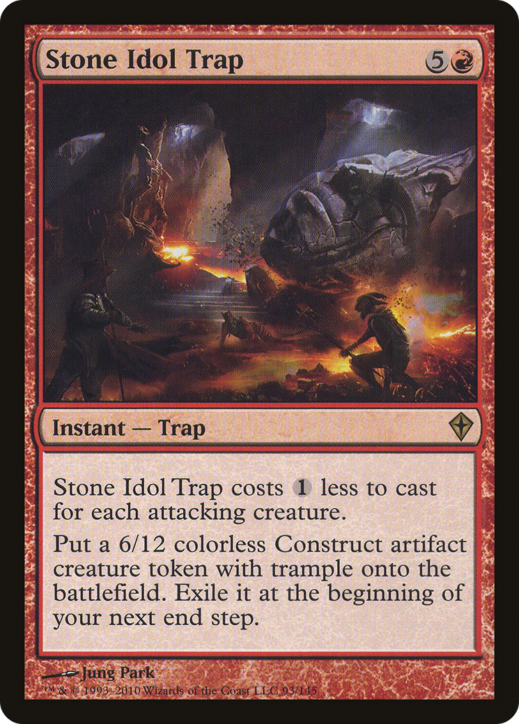 Stone Idol Trap (WWK-093) [Worldwake]