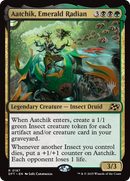 Aatchik, Emerald Radian (PPDFT-187) [Promo Pack: Aetherdrift] Foil