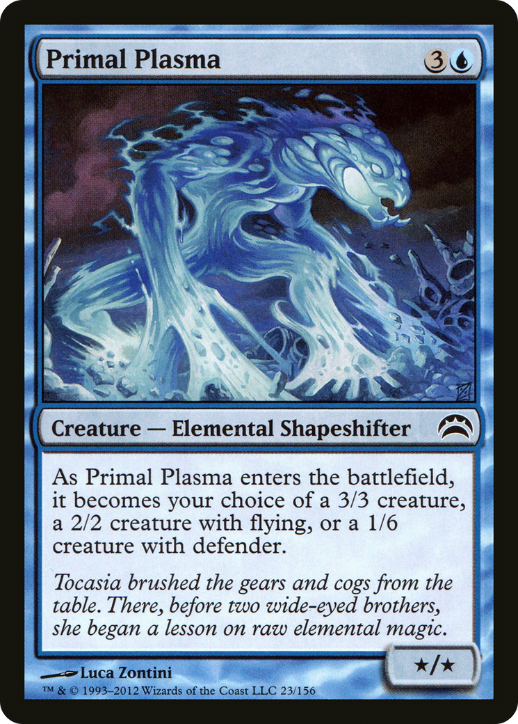 Primal Plasma (PC2-023) [Planechase 2012]