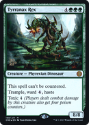 Tyrranax Rex (PRE-189S) [Phyrexia: All Will Be One Promos] Foil
