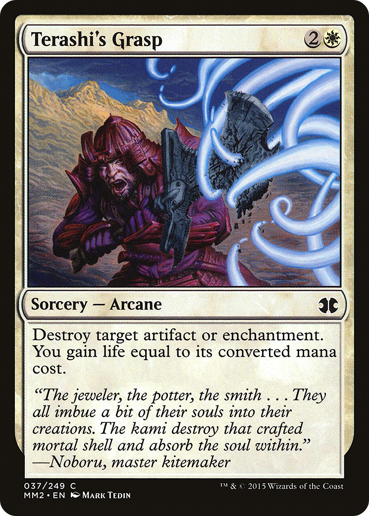 Terashi's Grasp (MM2-037) [Modern Masters 2015] Foil