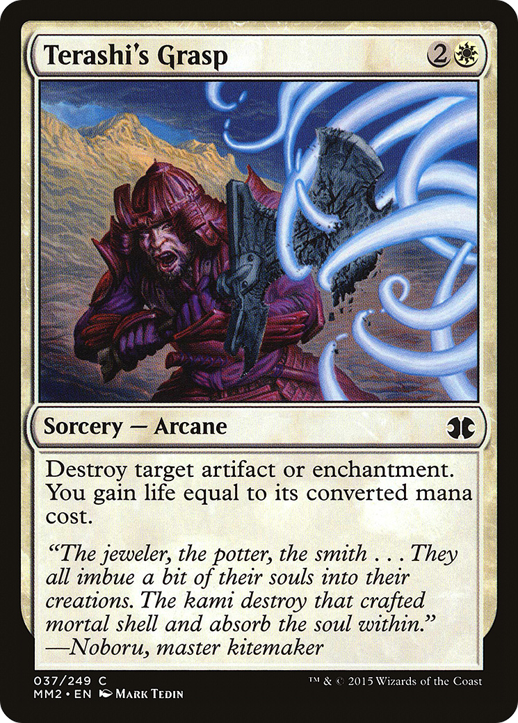 Terashi's Grasp (MM2-037) [Modern Masters 2015]