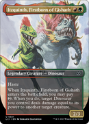 Itzquinth, Firstborn of Gishath (LCI-331) [The Lost Caverns of Ixalan] (Borderless) Foil