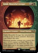 Gimli, Mournful Avenger (LTR-815) [The Lord of the Rings: Tales of Middle-earth]: (Showcase) (Borderless) Foil