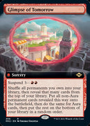 Glimpse of Tomorrow (MH2-458) [Modern Horizons 2]: (Extended Art) Foil