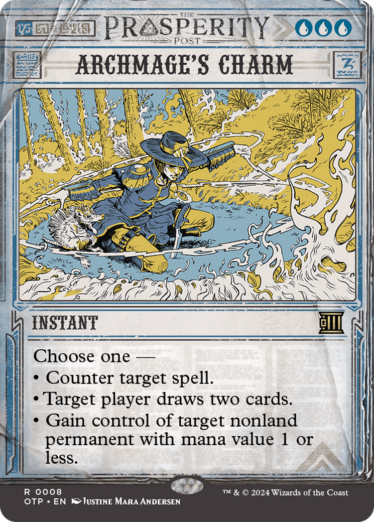 Archmage's Charm (OTP-008) [Breaking News]: (Showcase) (Borderless)