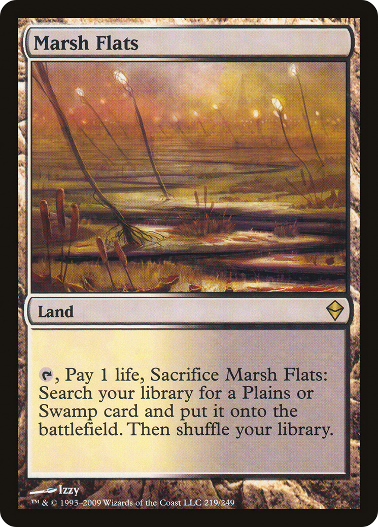 Marsh Flats (ZEN-219) [Zendikar]