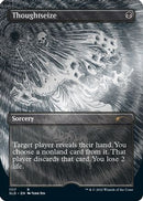Thoughtseize (Borderless) (Foil Etched) (SLD-1117) [Secret Lair Drop Series] Foil