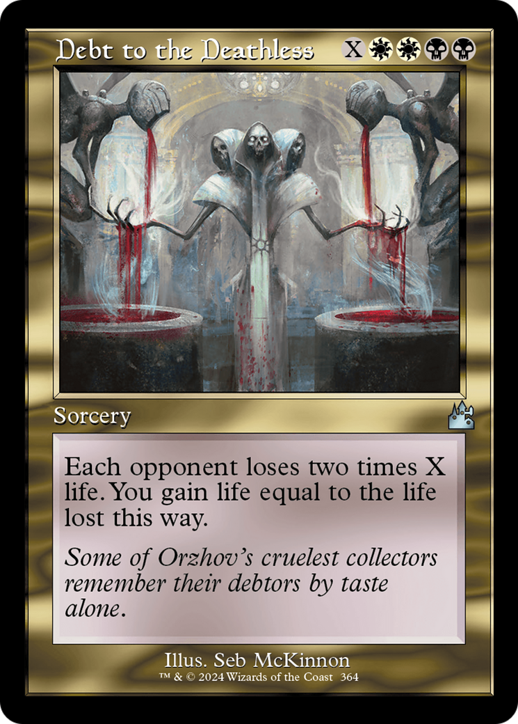 Debt to the Deathless (RVR-364) [Ravnica Remastered] Foil
