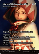 Garnet Til Alexandros 17th - Loran of the Third Path (Showcase) (FCA-024) [FINAL FANTASY: Through the Ages] / Garnet Til Alexandros 17th (Borderless) Foil