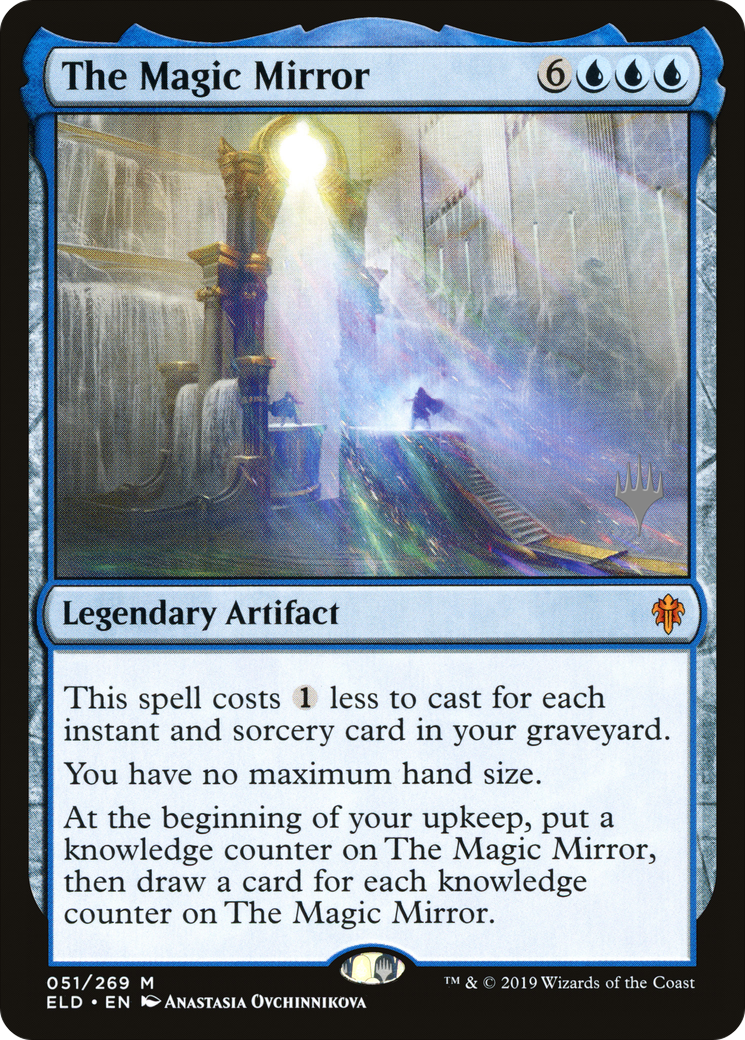 The Magic Mirror (PPELD-51P) [Throne of Eldraine Promos] Foil