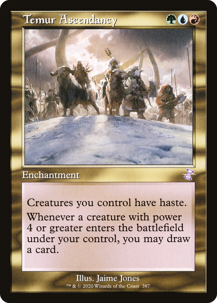 Temur Ascendancy (TSR-387) [Time Spiral Remastered]