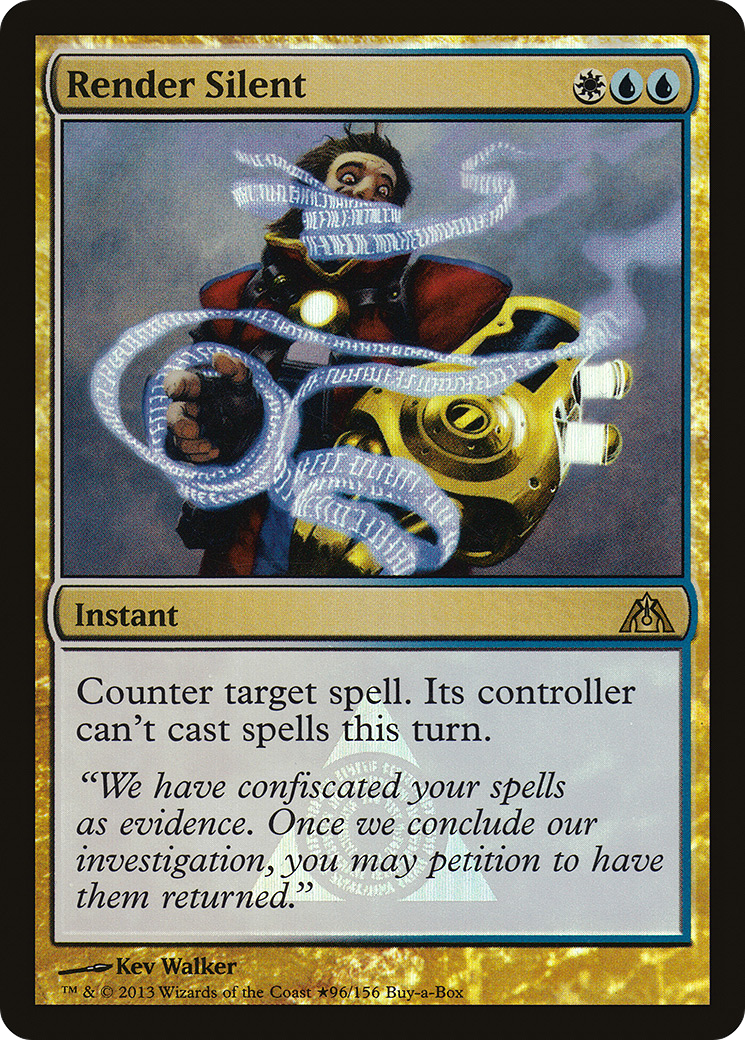 Render Silent (BABP-96★) [Dragon's Maze Promos] Foil