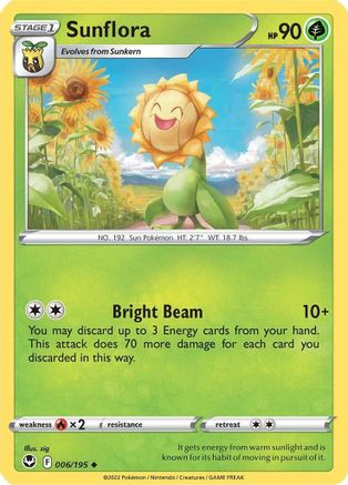 Sunflora 6/195 - [SWSH12 Silver Tempest]