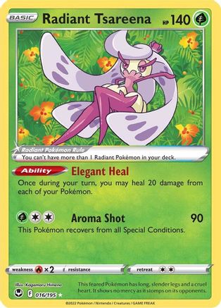 Radiant Tsareena 16/195 - [SWSH12 Silver Tempest] Holofoil