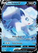 Alolan Vulpix V 33/195 - [SWSH12 Silver Tempest] Holofoil