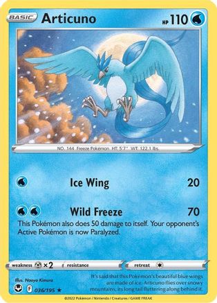Articuno 36/195 - [SWSH12 Silver Tempest] Reverse Holofoil