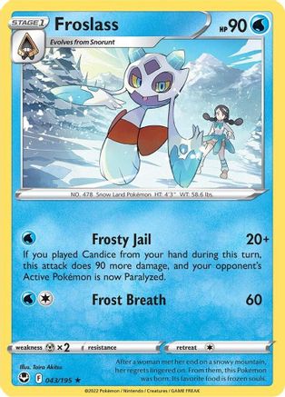 Froslass 43/195 - [SWSH12 Silver Tempest]
