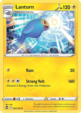 Lanturn 52/195 - [SWSH12 Silver Tempest]