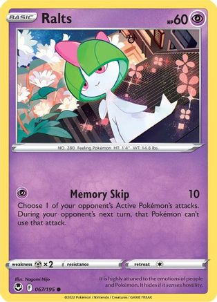 Ralts 67/195 - [SWSH12 Silver Tempest]