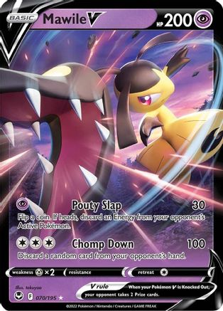 Mawile V 70/195 - [SWSH12 Silver Tempest] Holofoil