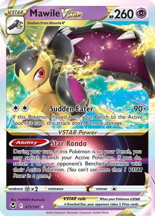Mawile VSTAR 71/195 - [SWSH12 Silver Tempest] Holofoil