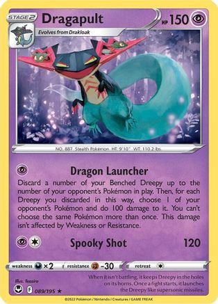 Dragapult 89/195 - [SWSH12 Silver Tempest] Reverse Holofoil