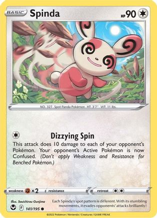 Spinda 141/195 - [SWSH12 Silver Tempest]