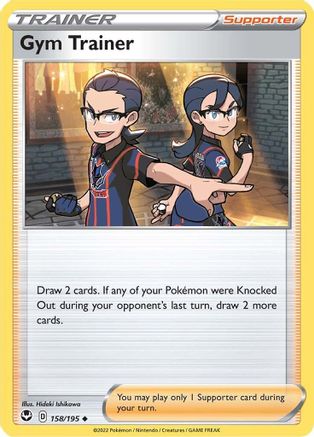 Gym Trainer 158/195 - [SWSH12 Silver Tempest]
