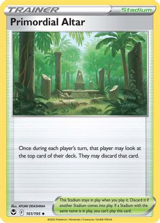 Primordial Altar 161/195 - [SWSH12 Silver Tempest] Reverse Holofoil