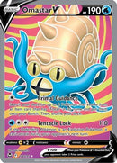 Omastar V (Full Art) 174/195 - [SWSH12 Silver Tempest] Holofoil