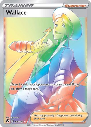 Wallace (Secret) 208/195 - [SWSH12 Silver Tempest] Holofoil