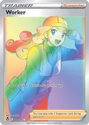 Worker (Secret) 209/195 - [SWSH12 Silver Tempest] Holofoil