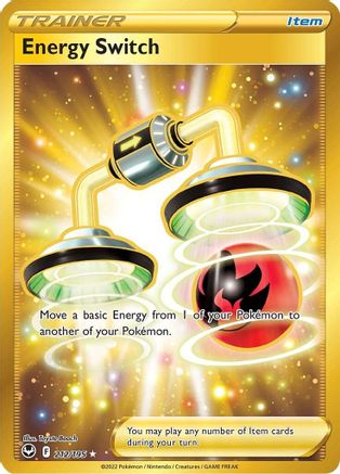 Energy Switch (Secret) 212/195 - [SWSH12 Silver Tempest] Holofoil