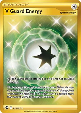 V Guard Energy (Secret) 215/195 - [SWSH12 Silver Tempest] Holofoil
