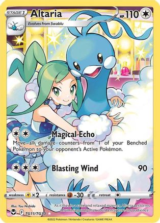 Altaria TG11/30 - [SWSH12 Silver Tempest Trainer Gallery] Holofoil