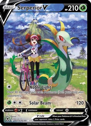 Serperior V TG13/30 - [SWSH12 Silver Tempest Trainer Gallery] Holofoil